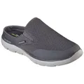 Skechers SUMMITS Clog, Sommerschuh, Schlappen, Urlaub, im sportiven Look grau 40 EU