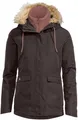 VAUDE Womens Kilia 3in1 Jacket II pecan brown - Größe 44 Damen