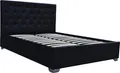 Doppelbett mit Bettkasten "Tino" - 160 x 200 cm - Schwarz