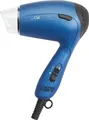 Clatronic Haartrockner klappbar | 1200W Reisehaartrockner | 2 Stufen | inkl. Diffusor und Tasche | 110/230V | Raartrockner klein | HTD 3429 blau