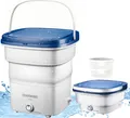 Steinborg Mini Waschmaschine 1,5 KG Faltbare Waschmaschine Camping Waschmaschine 135 W