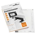 DURABLE Badgemaker Einsteckschild 0,95 x 34 x 21,5 cm Papier 20 Stück