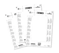 DURABLE Einsteckschilder für Namensschilder Badgemaker 21,0 x 6,1 cm 146002