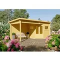 Fjordholz 5-Eck Gartenhaus Modell Leva 2C Kiefer Imprägniert