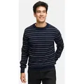 Indicode Strickpullover Herren INMoltilion Pullover Herrenpullover Baumwollpullover mit Rundhalsausschnitt beige XL (46)