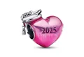Pandora Herzanhänger Pinkfarbener 2025 Abschluss Herz-Charm