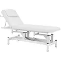 physa Elektrische Massageliege - 1 Motor - 50 W - 185 x 63 x 47 - 90 cm - 150 kg - weiß