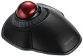 Kensington Orbit mit Scroll-Ring Trackball kabellos rot, schwarz