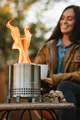 Solo Stove Tischfeuer Mesa XL Water, Durchmesser 17,8 cm, Höhe 21,8 cm