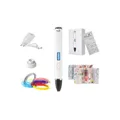 Filapen® Premium 3D Stift Weiss mit 5 Filamenten und Schablonen