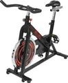 GORILLA SPORTS® Heimtrainer Fahrrad - Ergometer, 13kg Schwungrad, Stufenloser Widerstand, Sitz/Griff verstellbar - Fitnessfahrrad, Fitnessbike, Hometrainer, Indoor Cycling Bike, Speedbike