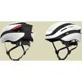 Lumos Ultra Fahrradhelm LED Helm Blinker hinten M/L 54-61cm jet white weiß - Weiß