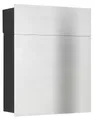 LCD Briefkasten Edelstahl/schwarz 3010 4260277680527