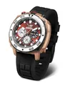 Vostok Europe Systema Periodicum Chronograph 20ATM K1 Herren Quarzuhr Mineralglas mit Wechselarmband, Phosphor, Armband