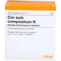 COR SUIS Compositum N Ampullen 10 St PZN 02814037