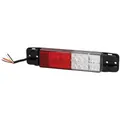 SAMETRUCK LED Heckleuchte Neon dynamischer Blinker Rückleuchte 12V 24V links rechts PKW LKW Anhänger (Heckleuchte LED rechts links schmal 12/24V)