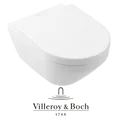 Wand-WC Hänge-WC Villeroy&Boch Combi-Pack TwistFlush WC-Sitz SoftClose Toilette