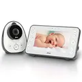 Alecto DVM-150 - Babyphone mit Kamera und 5" Farbdisplay, Weiß