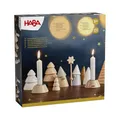 HABA Kerzenständer-Set „Wichtelwald“ – Weihnachtliche Holz-Dekoration aus Buchenholz für Advent & Festliche Atmosphäre – 2012293001