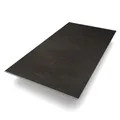Vinylboden Klick Vinyl Premium "Stein Meppen" | Schwarz Fliesenoptik | integrierte Trittschalldämmung | 907 x 450 x 5,5 mm | Paket mit 2,5 m² | Fußbodenheizung geeignet | 100% wasserfest | Bodenglück