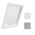 WOLTU Thermo Dachfenster Rollo ohne Bohren Sonnenschutz Verdunkelungsrollo mit Saugnäpfen, Thermorollo Hitzeschutz für Velux- und Roto-Fenster M04 / 304, Weiß 60x73 cm