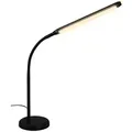 Briloner Leuchten Tischleuchte LED Schreibtischlampe dimmbar schwarz Home Office 7472015, Dimmfunktion, LED fest integriert, 2700K - Extra-Warmweiß schwarz