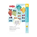 HABA Kinder Bastelset - Erstes Falten Drachen - Kreatives Basteln für Kinder ab 3 Jahren