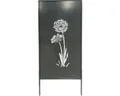 Sichtschutzwand floraworld Blume 2 90 x 180 cm anthrazit
