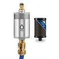 Alb Filter® MOBIL Active Trinkwasserfilter | Sauberes Trinkwasser unterwegs mit Boot, Yacht, Camping oder Mobilheim | Mit Gardena Anschluss (Edelstahl mit Protect)