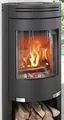 ADURO Kaminofen 1.4 Schwarz H114xB50xT45 cm (6,0 kW)