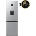 Samsung Kühl-Gefrierkombination mit Wasserspender, 185 cm, AI Energy Mode und No Frost+, EEK: C, 341 L Silber