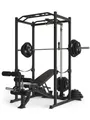 ATLETICA Power Rack R5-Vega, Power Rack, Power Cage mit Latzug