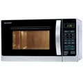 Sharp R642INW 2-in-1 Mikrowellengerät Silbermetallic 1000 Watt 20L