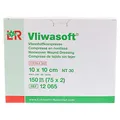 VLIWASOFT Vlieskompressen steril 10x10 cm 4l. 150 St