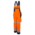 Qualitex® Warnschutz Latzhose pro Warnschutz mg 245 1 Stück, Größe: 64