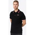 Lonsdale Poloshirt LION (1-tlg) schwarz L (52/54)