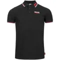 Lonsdale Poloshirt Poloshirt Lonsdale LION schwarz L (52/54)