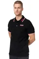 Lonsdale Herren Lion T-Shirt, Black / Dark Red / White, L EU