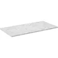 Vicco - Küchenarbeitsplatte R-line, Weiß/marmor, 120 Cm