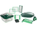 Genius Gemüseschneider Nicer Dicer Chef 13-teilig Gemüseschneider XXL Auffangbehälter Set