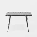 BOXIO - Table: Klappbarer Campingtisch 88x40 wetterfest stabil höhenverstellbar