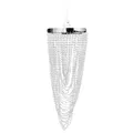 Glas Lampe Kronleuchter Leuchter Deckenlampe Deckenleuchte Hängelampe Kronlampe