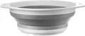 Brunner Fold-Away Colander Sieb, faltbar, grau