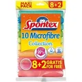 Spontex Mikrofasertücher Mehrfarbig Packung Mit 10