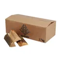 Krok Wood Brennholz Buche, Buchenholz, Kaminholz mit Rinde, Feuerholz für Ofen, Kamin, Kaminofen, Feuerschale, Grill, Holzscheite 25 cm, Menge:27 kg