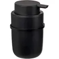 Turbo-loc® Seifenspender Carpino Schwarz, Befestigen Ohne Bohren, Schwarz, Polystyrol Schwarz, Kunststoff (abs) Schwarz, Metall Schwarz - Schwarz - Wenko