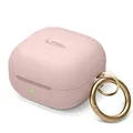 elago Silikon Case mit Karabiner Kompatibel mit Samsung Galaxy Buds FE (2023), Galaxy Buds2 Pro Hülle, Kompatibel mit Galaxy Buds2, Buds Pro, Kompatibel mit Galaxy Buds Live (Sandrosa)