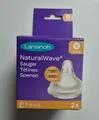 Lansinoh Naturalwave Sauger S · 2 St NEU OVP