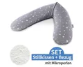 Theraline Stillkissen Das Original - Sternenhimmel, 2-tlg., Lagerungskissen / Seitenschläferkissen inkl. Bezug (Baumwolle) 190 cm