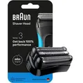 Braun Scherkopf 21B Ersatzscherteil, schwarz, für Braun Rasierer Series 3
